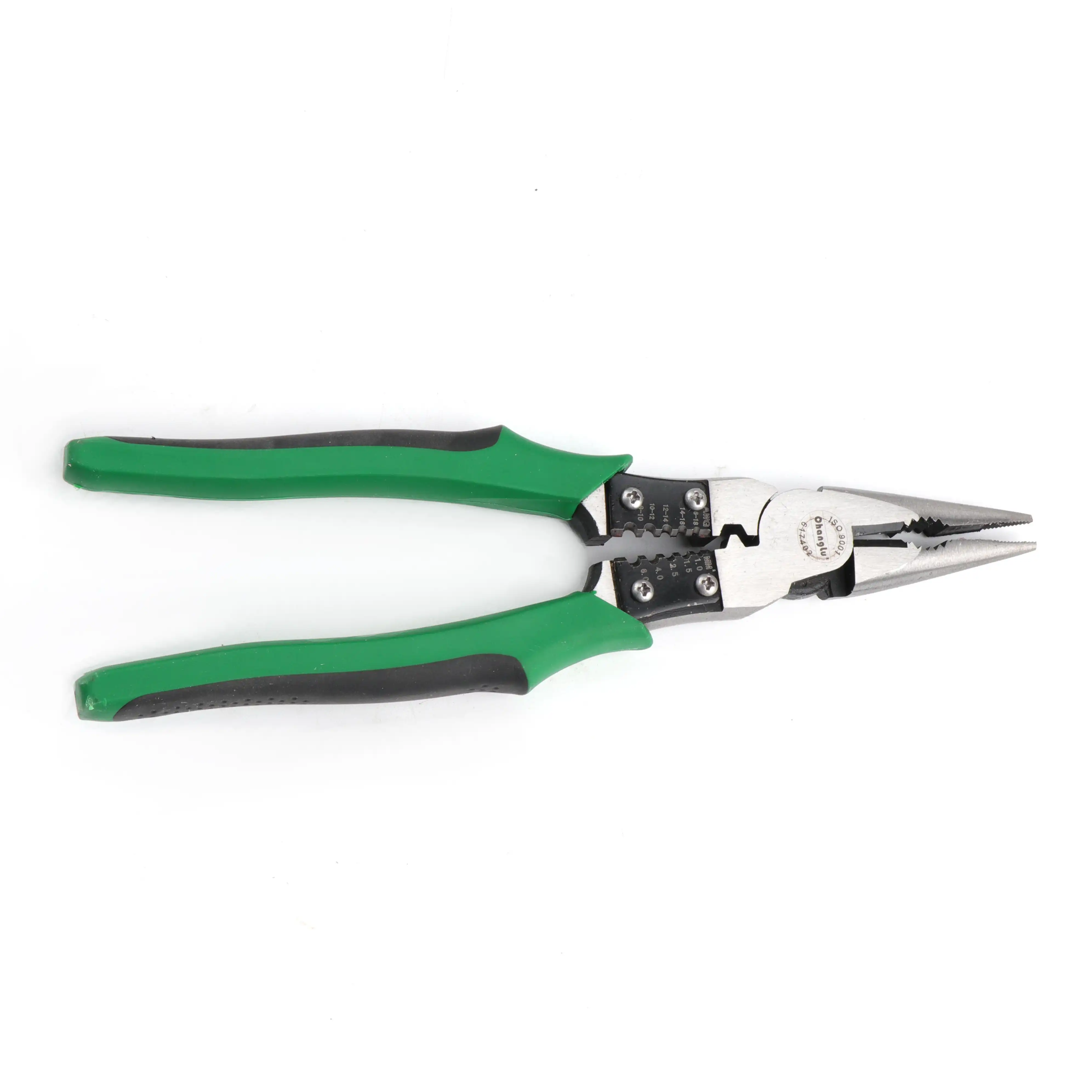 Labor-saving multi-functional long-nose pliers